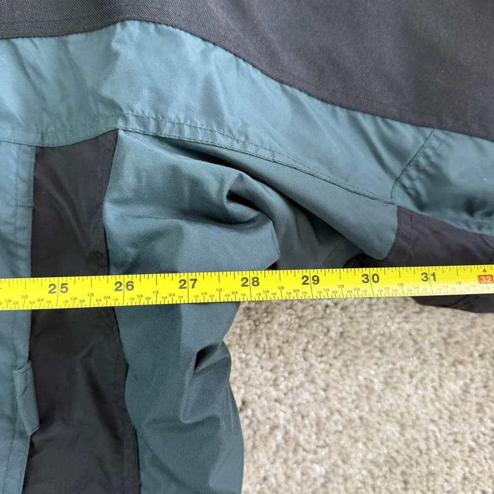 Vintage Columbia West Ridge Jacket Mens XL Green Nylon Parka Lined Outdoor Korea